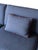 1960s Vintage Mid-Century Navy Jacquard Skirted Tuxedo Sofa For Sale - Image 18 of 18