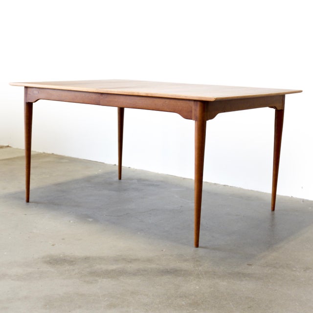 Dimensions:60” L x 40” D x 30 1/8” H / Leaves 12” L x 40” D / Total 96” L Origin: Altavista, VA Designer: Unknown, likely...