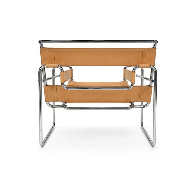 1980s Vintage B3 Chairs by Marcel Breuer for Wassily, 1980s, Set of 2 For Sale - Image 5 of 10