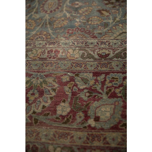 Old New House Vintage Distressed Tabriz Carpet - 10'10" X 14'2" For Sale - Image 4 of 15