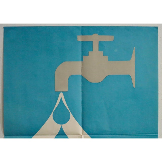 Date: 1981 Size: 18.75 x 26.5 inches About the Poster: The OVF (Országos Vízügyi Főigazgatóság – National Water Authority)...