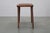 Mid-Century Danish Teak and Leatherette Stool by Hans J. Wegner, 1960s For Sale - Image 3 of 6