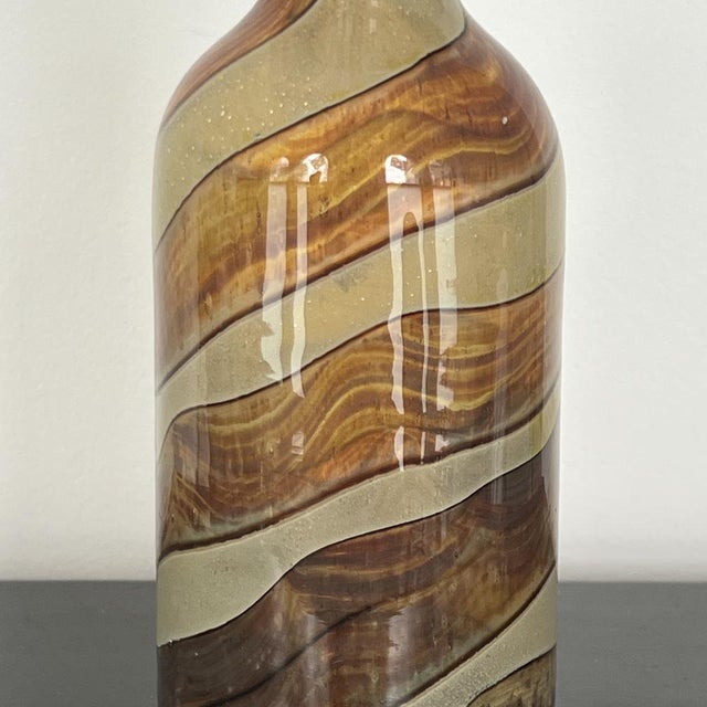 Mid-Century Modern Budvase by Mdina, 1970s For Sale - Image 3 of 11