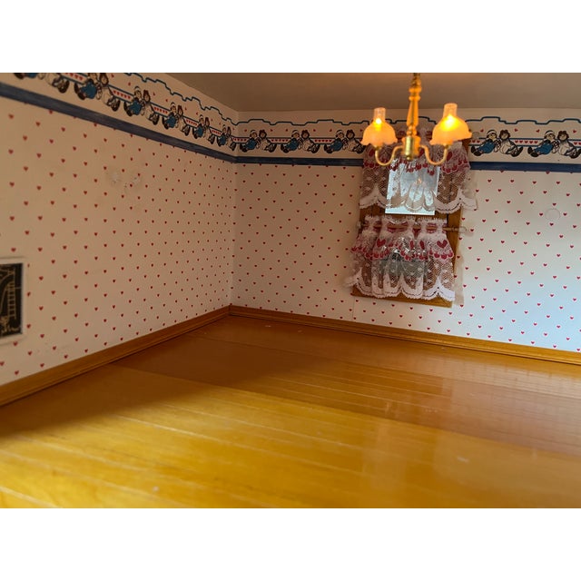 Vintage Handcrafted Artisan Dollhouse For Sale - Image 16 of 18