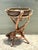 Vintage Twisted Wood and Pottery Plant Stand For Sale - Image 13 of 16
