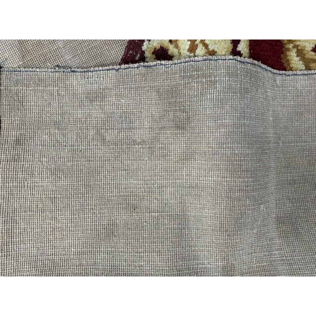 Spanish Hand-Knotted Wool Rug, 1950 For Sale - Image 11 of 13