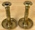 Pair of Russian Empire Brass Candlesticks with Drip Basins, circa 1790–1835 A substantial and finely proportioned pair of...