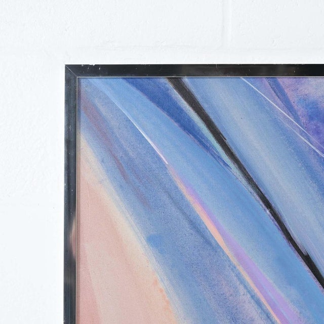 David Harris, Abstract Composition, Oil on Canvas For Sale - Image 14 of 18