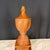 Brown Large Architectural Wood Turned Finial For Sale - Image 8 of 10