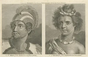 Nobility from the Sandwich Islands, 1790, Paper