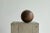 Wood Wabi-Sabi Style Ball in Carved Wood, 1920s For Sale - Image 7 of 8