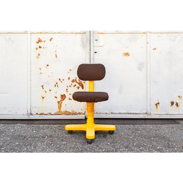 Vintage Italian Nr. 45 Swivel Chair by Ettore Sottsass for Olivetti Synthesis, 1960s For Sale - Image 9 of 9