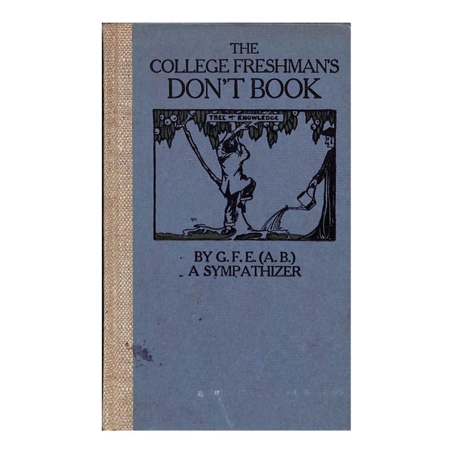 "The College Freshman's Don't Book" 1910 g.f.e. (a.b.) a Sympathizer For Sale