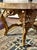 Early 20th Century Antique Gilt Wood French Style Round Center Table With Faux Marble Wood Top For Sale - Image 5 of 10