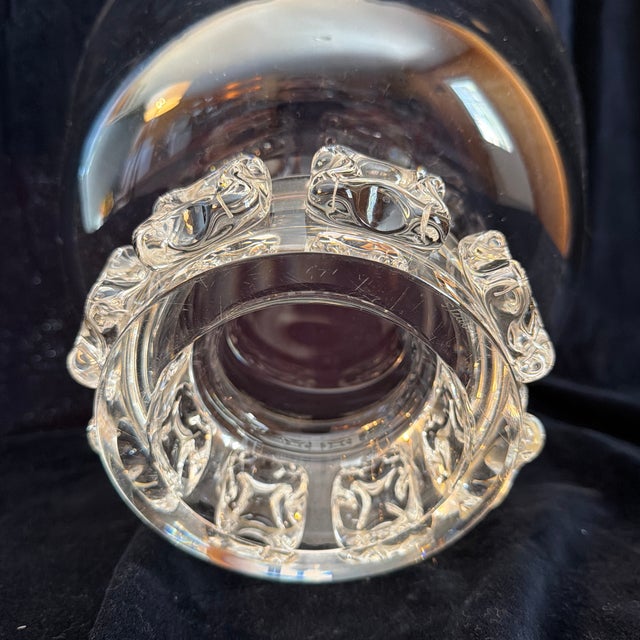 Mid 20th Century Mid 20th Century Steuben Crystal Footed Pedestal Punch Bowl For Sale - Image 5 of 11