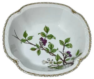Flora Danica Porcelain Bowl by Bing & Grøndahl, Denmark, 1931