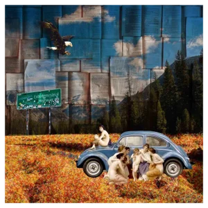 Chiara Santoro, Extraterrestrial Highway, Digital Collage, 2020