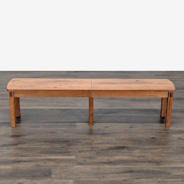 Contemporary Amish Tables Stewart Douglas Bench For Sale - Image 3 of 12