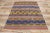 Textile Vintage Persian Shiraz Kilim Rug - 04'03 X 06'02 For Sale - Image 7 of 9