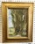 Robert Maione (American, 1932-1987) Original Signed and Framed Oil Painting on Canvas Titled 'Wooded Road by a River' C1976 For Sale - Image 18 of 18