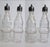 Metal 1870s Bancroft, Redfield & Rice Silverplate Cruet Castor Set 6 Etched Bottles For Sale - Image 7 of 12