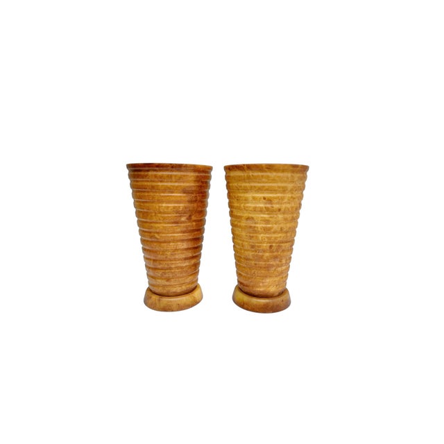 Brown Alabaster Vase Table Lamps from Pegasam, Spain, 1980s, Set of 2 For Sale - Image 11 of 11