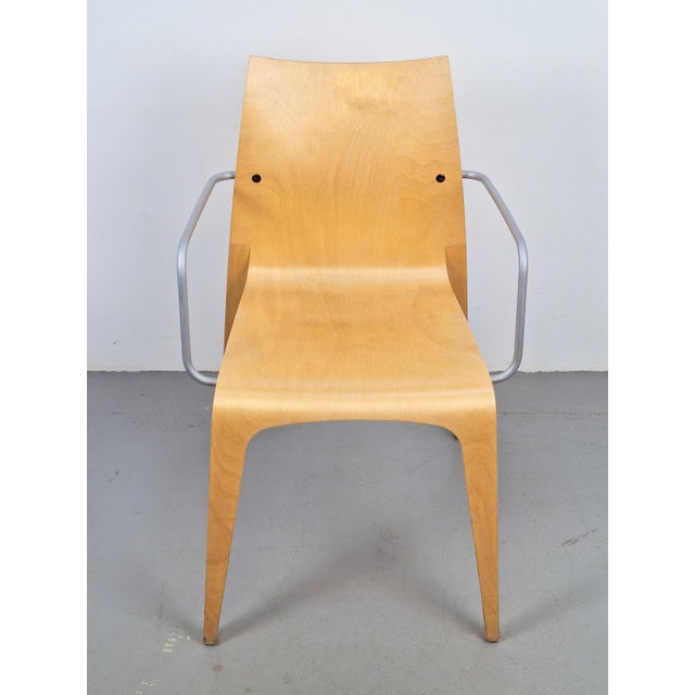 1990s Flow Chair in Plywood by Jacob Berg, 1990s For Sale - Image 5 of 6