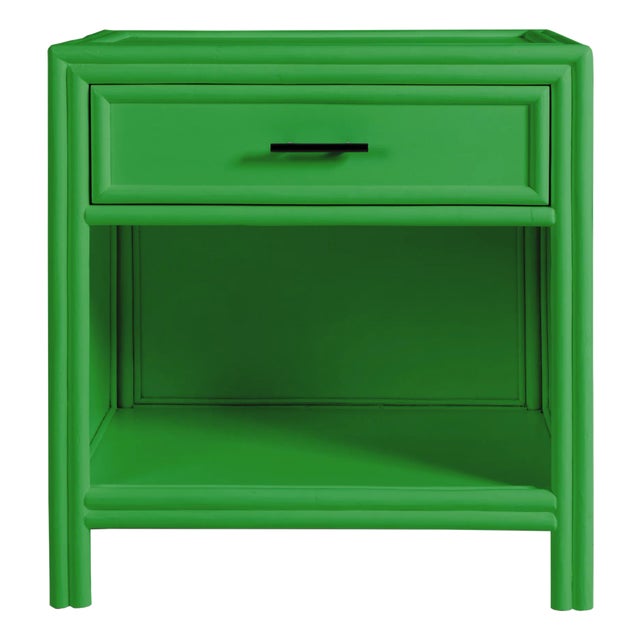 Capri End Table in Bright Green For Sale