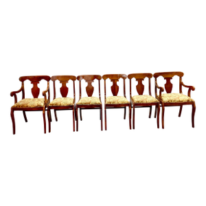 1960s Attributed to Drexel Heritage Set of 6 Dining Chairs