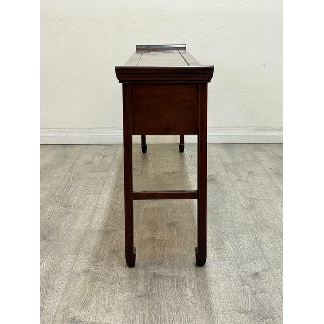 1960s Oriental Vintage Console Table For Sale - Image 5 of 10
