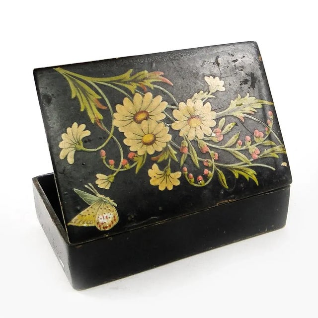 Japanese Lacquerware Box, 1920s For Sale - Image 4 of 10