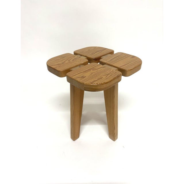 Apila Pine Stool by Lisa Johansson-Pape, 1970s For Sale - Image 8 of 8