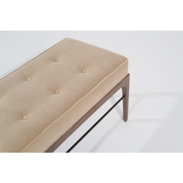 Linear Bench in Natural Wanut Series 60 by Stamford Modern For Sale - Image 10 of 18