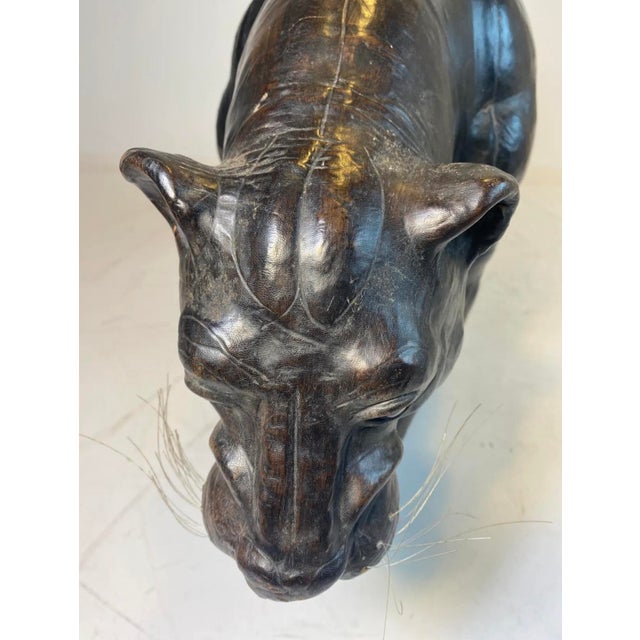 Animal Skin Black Panther from Liberty of London, 1970s For Sale - Image 7 of 13