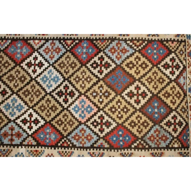Early 20th Century Saveh Kilim Runner For Sale - Image 4 of 5