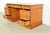 Sligh Furniture Georgian Carved Pine Leather Top Executive Desk, Circa 1960s For Sale In South Bend - Image 6 of 13