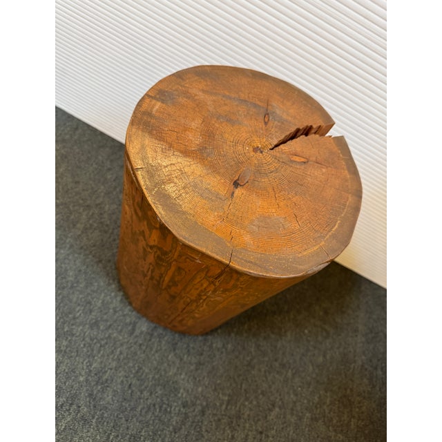 Organic Tree Stump Side Table/Stool For Sale In San Francisco - Image 6 of 12
