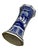 Large Vintage Hand-Painted Trumpet Vase by W.G. Andringa for Royal Delft, 1977 For Sale - Image 13 of 17