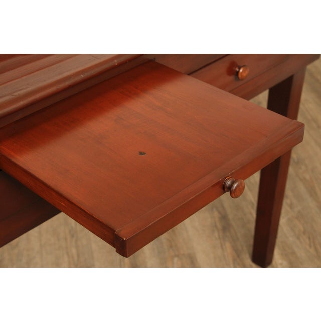 Custom Crafted Farmhouse Pine Server Or Sideboard For Sale In Philadelphia - Image 6 of 12