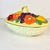 American 1982 Vintage Americana Folk Art Boho Chic Fruit Lidded Serving Bowl For Sale - Image 3 of 11