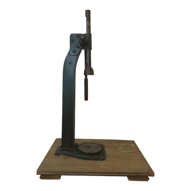 Antique Industrial Bottle Capper Chairish