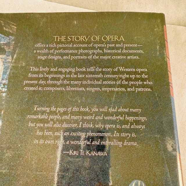 The Story of Opera, by Richard Somerset-Ward, First Edition Hardbound Book, 1998 For Sale - Image 9 of 9