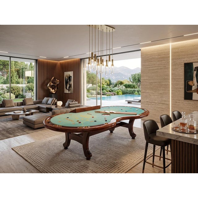 A piece of true Italian gambling history. I'm selling a splendid original Punto Banco (Baccarat) table from the 1980s,...