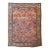 Antique Heriz Village Carpet Rare Camel Border with Coral Ground in Naive Harshang Design with Sickle Leaf Motif Rug 9.4 x 11.4 For Sale