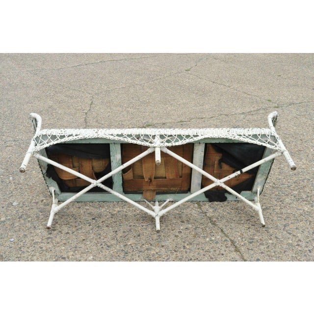 Early 20th Century Antique Victorian Wicker Rattan Sunroom ...