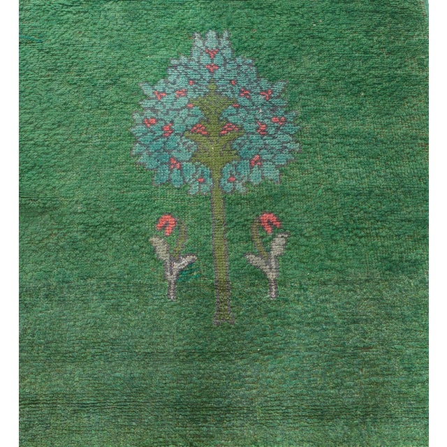 Arts & Crafts Doris Leslie Blau Antique 1880s Donegal Rug Fragment by C.F.A. Voysey For Sale - Image 3 of 7