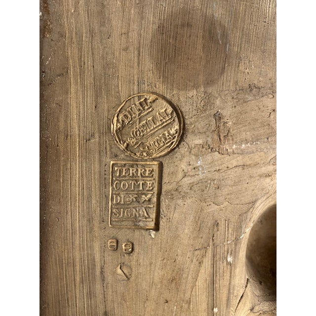 Antique Italian Terra Cotta Angel Sculpture/Plaque For Sale In New York - Image 6 of 8