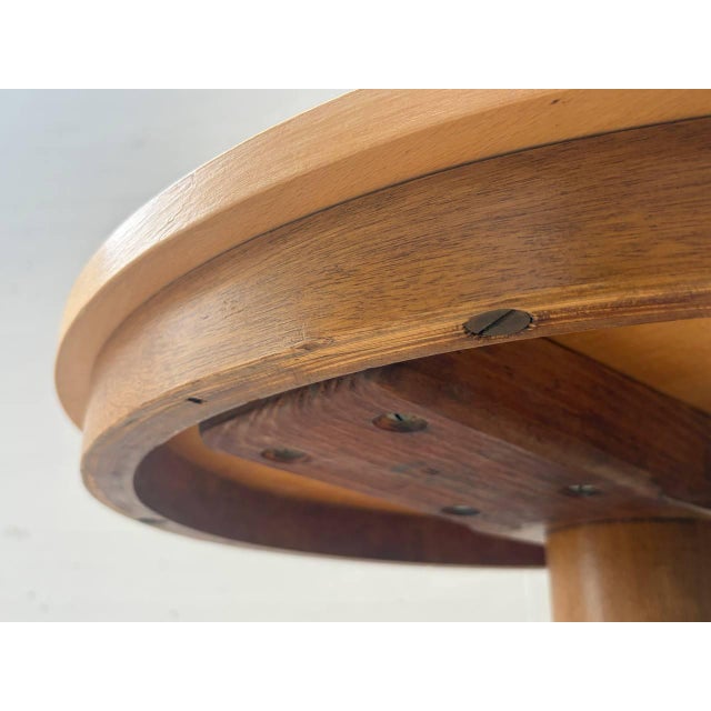 Round Side Table with Cast Iron Base, 1970s For Sale - Image 16 of 17
