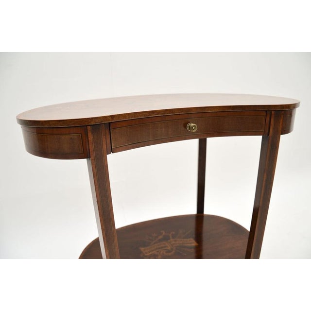 Edwardian Kidney Side Table, 1900s For Sale - Image 11 of 13