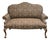Fairfield Furniture Camelback Chippendale Settee For Sale